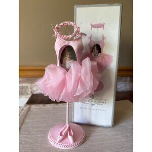 Sheffield Home Pink Ballerina Dress Photo Frame With Box Vintage